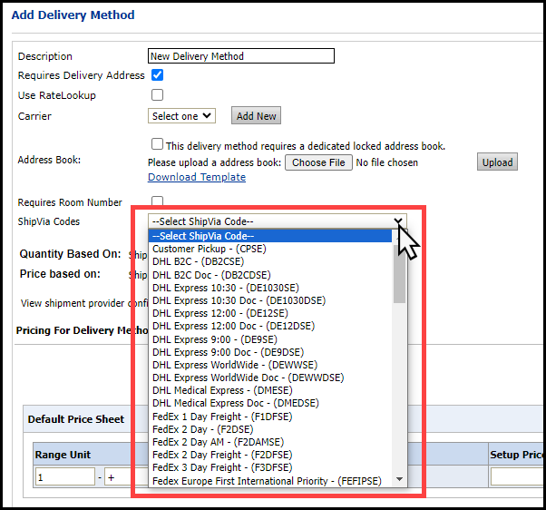Shipment Management